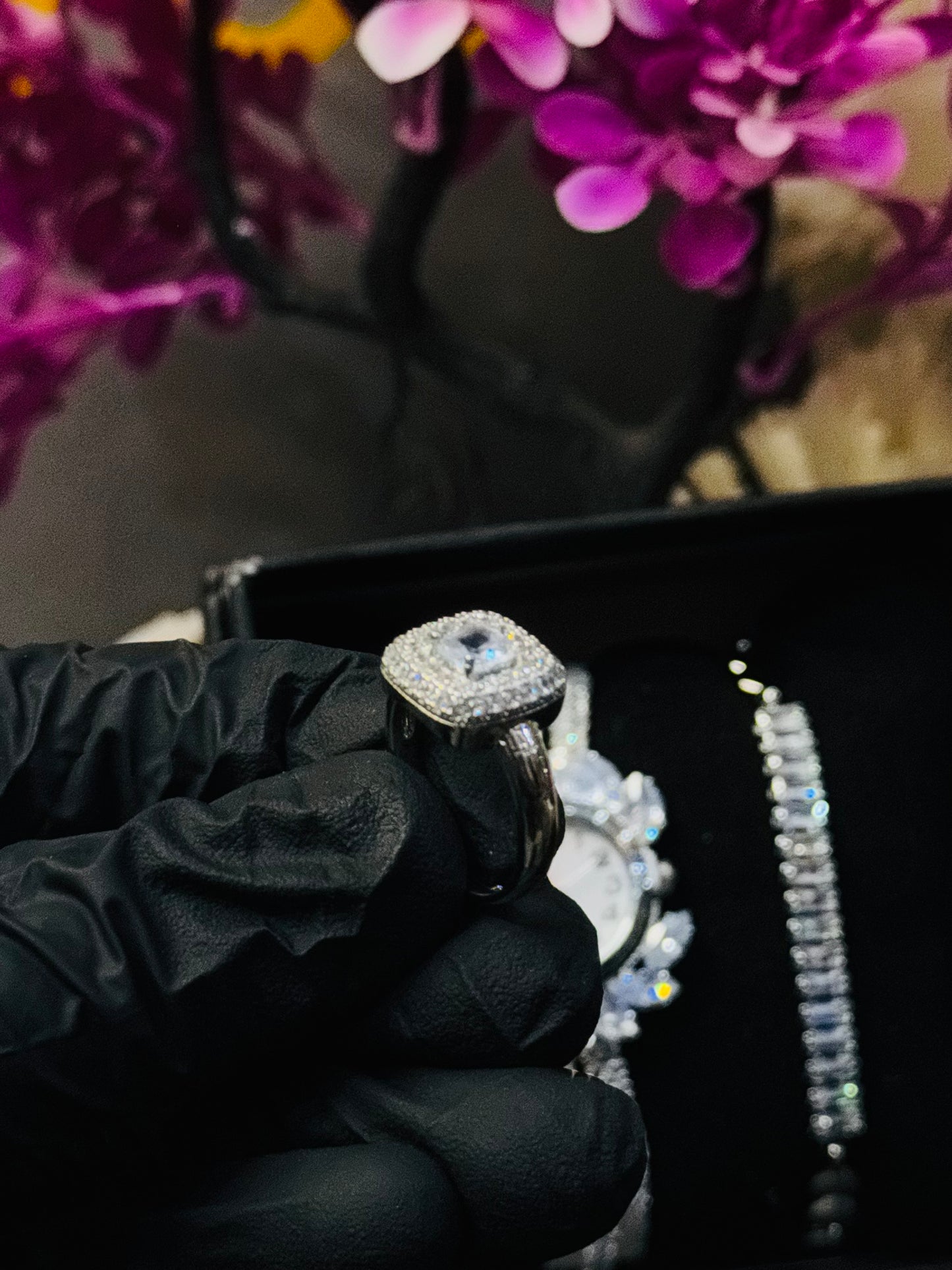 Pack Of 3 watch  Bracelet & Ring