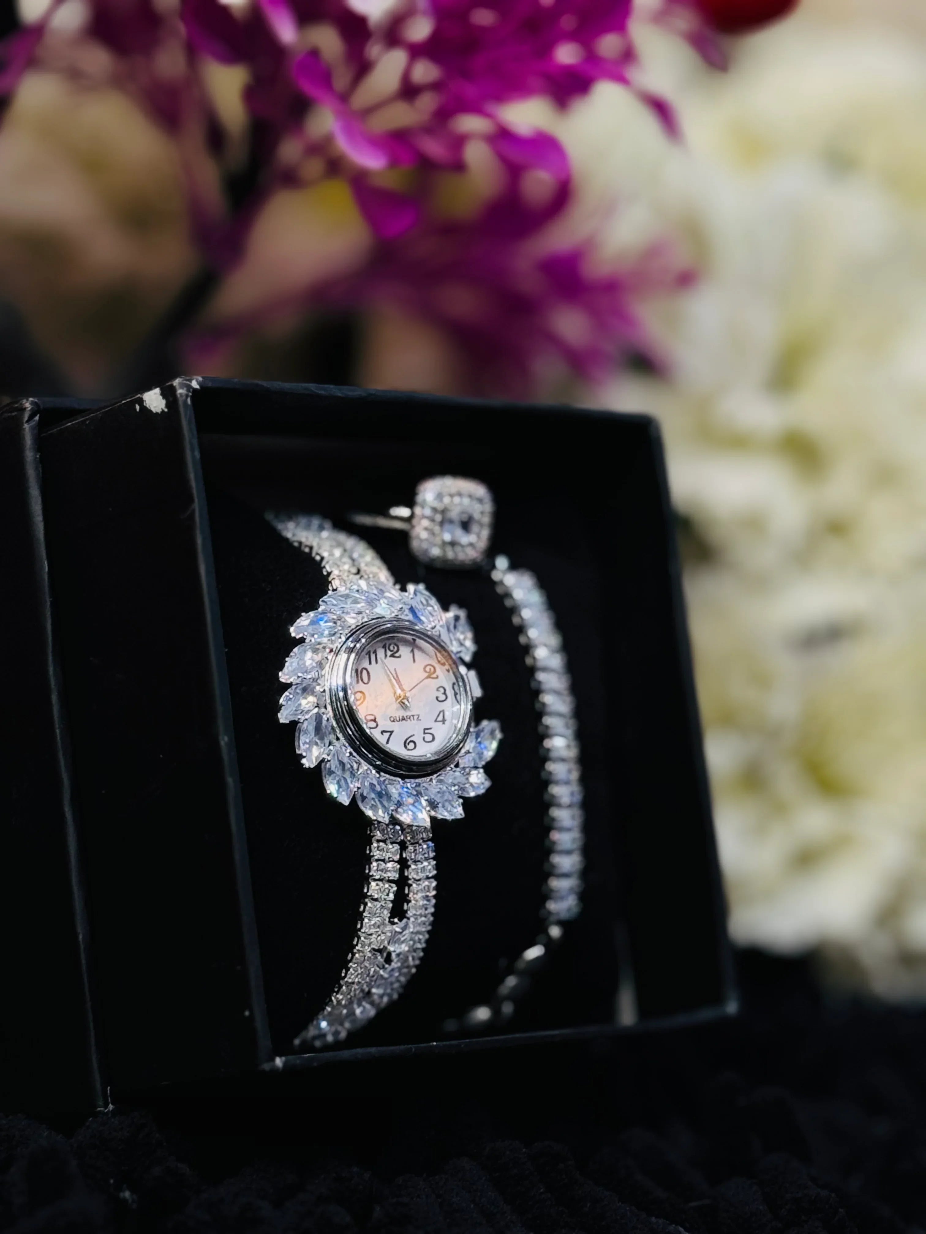 Pack Of 3 watch  Bracelet & Ring