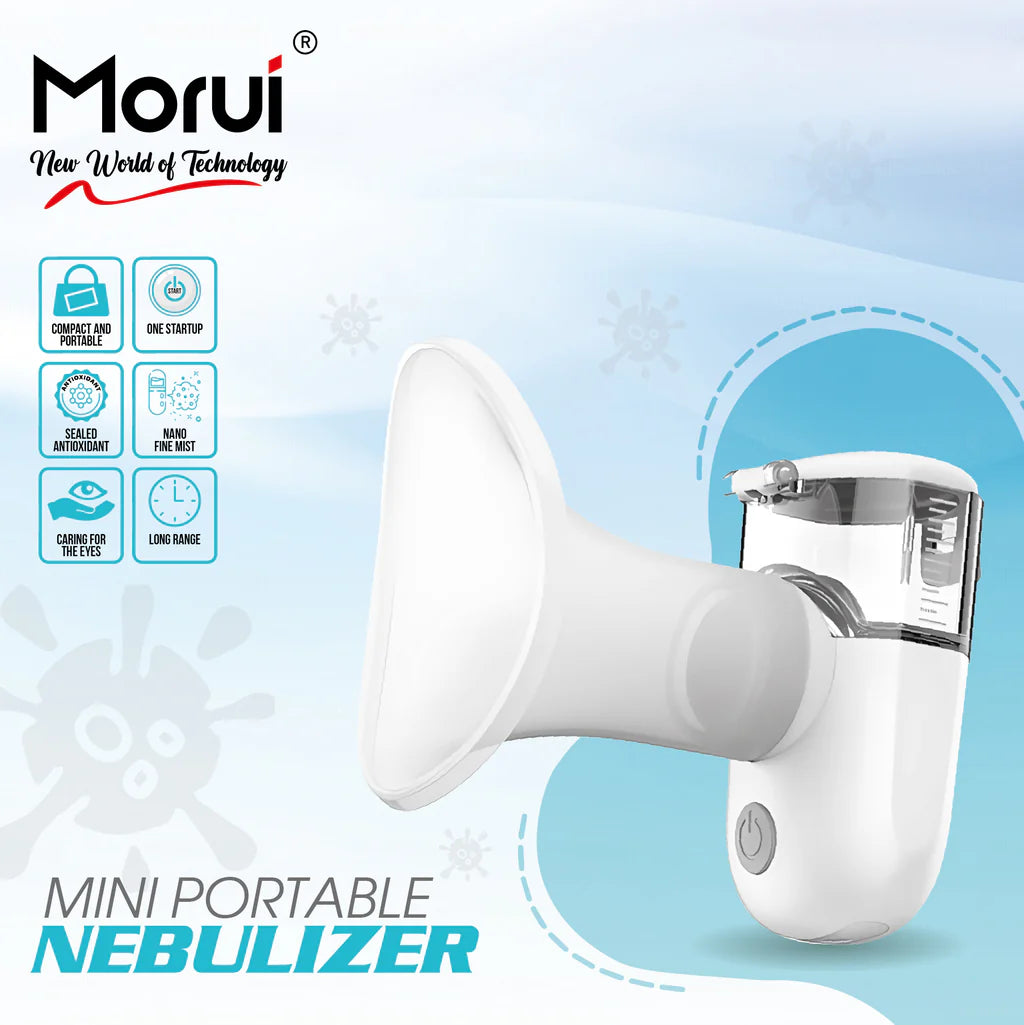 Mini Nebulizer Portable Handheld Effective Respiratory Solution For Adults & Kids Or Infants / Best Mini Nebulizer In Pakistan Sale